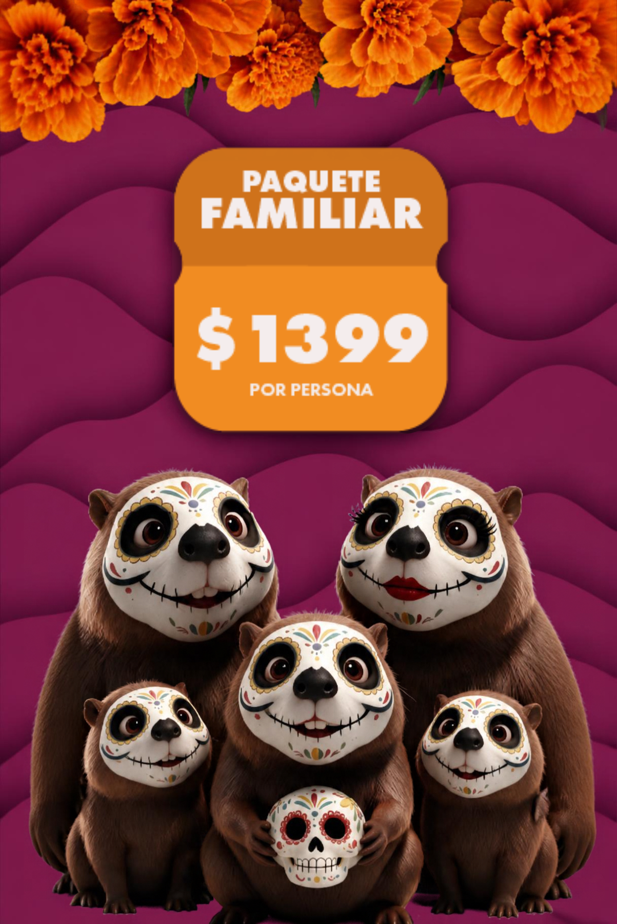 Paquete Familiar Puebla.