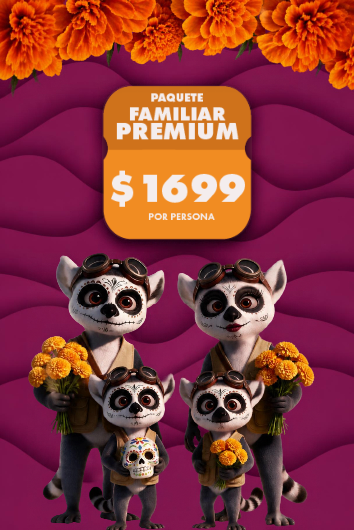 Paquete Familiar Premium Puebla